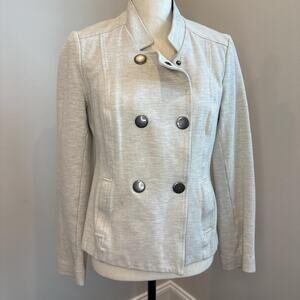 Light cream/ grey peacoat style jackets